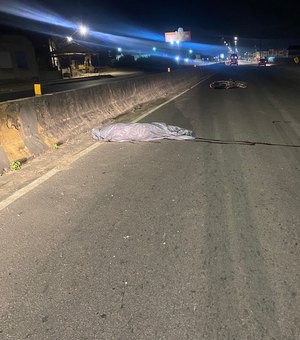 Motociclista morre após colidir contra poste no bairro Canafístula, em Arapiraca