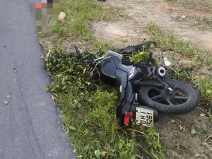 Motoqueiro sofre grave acidente na BR 316