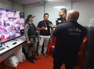 Bom Jesus dos Navegantes em Penedo: Câmeras de vídeo apoiam segurança na Arena Sinimbu