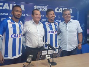 CSA apresenta volante Jhonnatan e atacante Judivan e encerra contratações para Série B