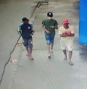 [Vídeo] Câmeras de segurança flagram trio praticando assalto no bairro Brasília
