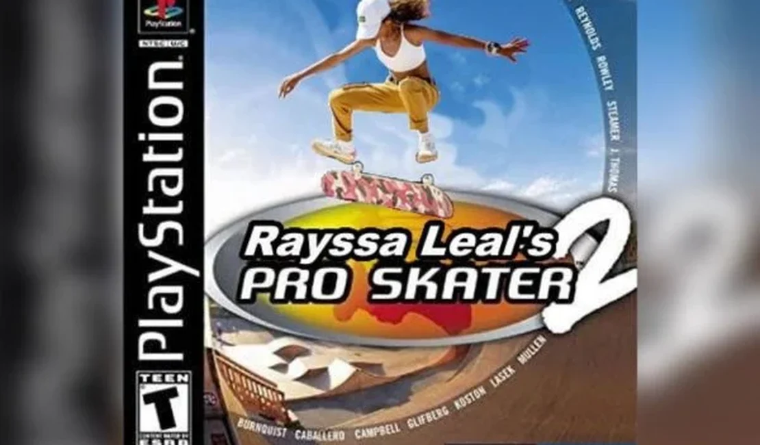 Rayssa Leal, a fadinha do skate, vira personagem de Tony Hawk’s 2