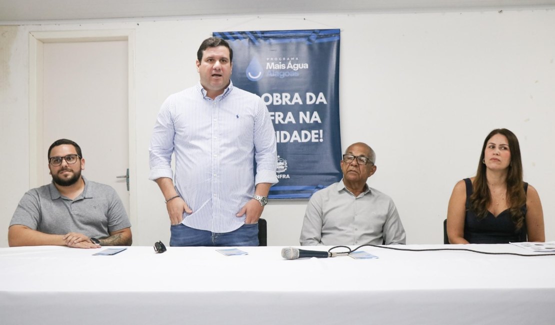 Mais Água Alagoas: Governo Paulo Dantas reforça investimentos em Japaratinga