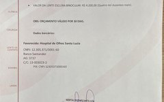 Lucas precisa de ajuda para custear cirurgia ocular