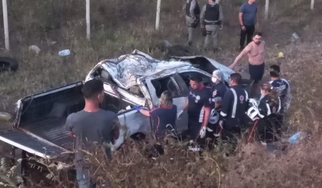 Acidente de trânsito deixa morto e feridos em Jaramataia