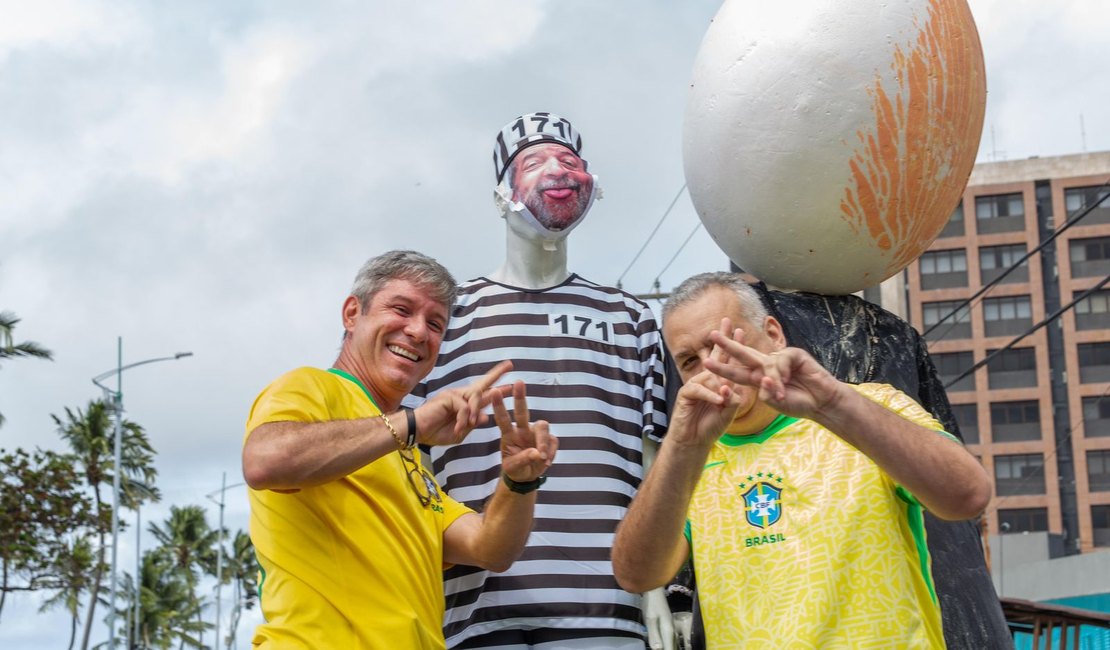 'Desistir nunca foi uma opção', afirma Cabo Bebeto em manifestação contra Lula e Moraes