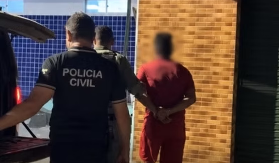 Suspeito de estuprar afilhados de 7 e 12 anos é preso no Sertão de AL