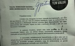 OAB Arapiraca realiza mobilização contra indenizações irrisórias