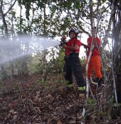 [Vídeo] Incêndio atinge vegetação na Serra da Barriga