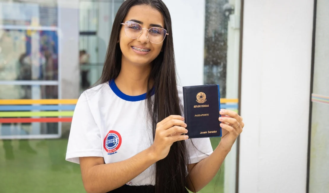 Estudante de Jundiá representará Alagoas no programa Jovem Senador 2025