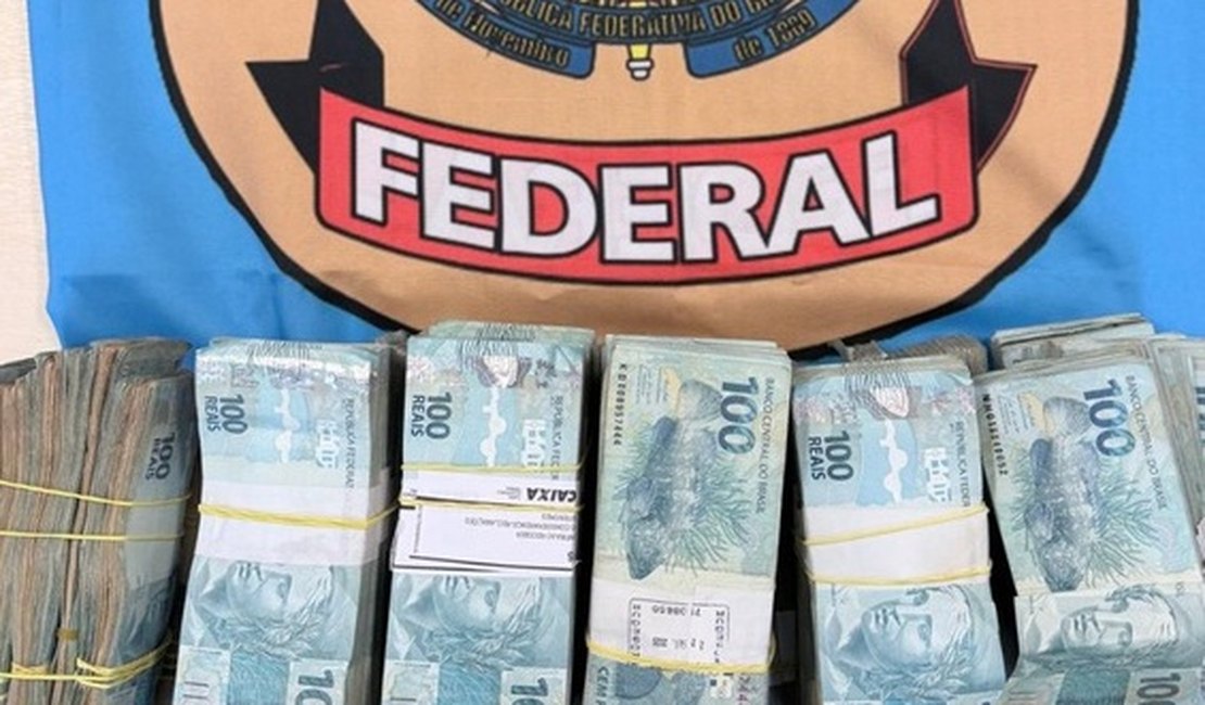 Polícia Federal apreende R$ 590 mil em investigação sobre crimes eleitorais em Maceió