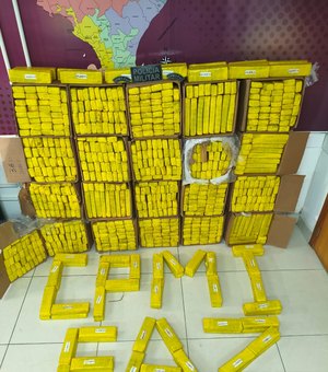 Van apreendida com 500kg de maconha já teria cruzado Alagoas pelo menos duas vezes