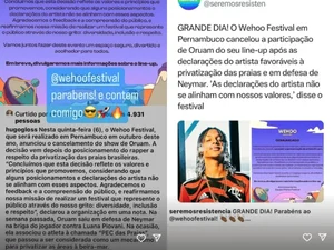 Luana Piovani celebra cancelamento do show de Oruam em festival