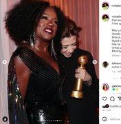 Viola Davis homenageia Fernanda Torres em postagem no Instagram