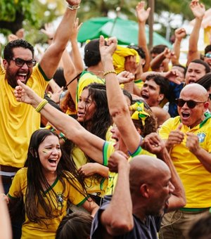 Jogo do Brasil terá transmissão gratuita com programação musical em Maceió