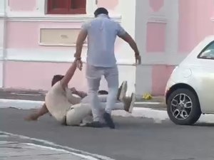 Agressão é flagrada após show no Jaraguá