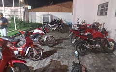 Operação conjunta da polícia apreende motos irregulares na Rota Ecológica