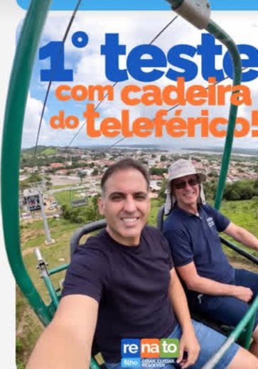 1º Teleférico de AL inicia testes no Pilar; Renato Filho faz primeiro percurso