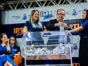 IPTU 2026: Sorteio contempla arapiraquenses com R$165 mil em prêmios