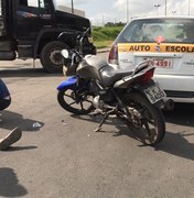 [Vídeo ] Motorista de caminhão pode ter provocado colisão traseira 