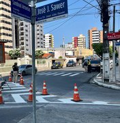 Mudanças em trecho da Av. Sandoval Arroxelas entram em vigor nesta quarta