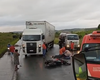 [Vídeo] Grave colisão de motocicleta com cavalo deixa homem ferido entre Branquinha e Murici