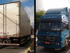 PC recupera caminhão em Porto Real do Colégio