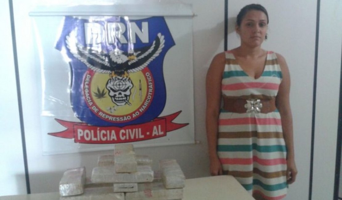 Polícia prende um e apreende 15 kg de maconha em Palmeira dos Índios
