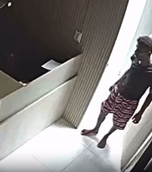 Homem é flagrado furtando clínica no bairro do Poço; prejuízo foi de R$15 mil