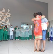 Hospital da Mulher registra milésima alta de paciente curado da Covid-19