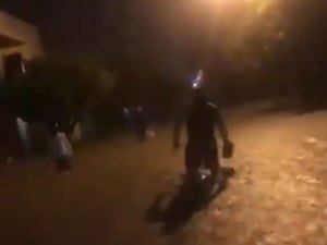 [Video] Chuva provoca cheia em riacho e causa problemas em Santana do Ipanema