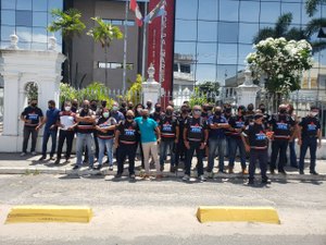 Sindpol faz ato para cobrar conclusão das negociações dos policiais civis de AL