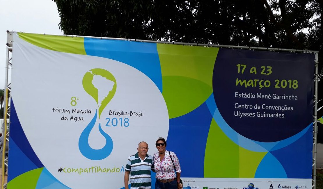 Em Brasília, Secretário Vilelense, Flávio Oliveira, Participa do 8º Fórum Mundial da Água
