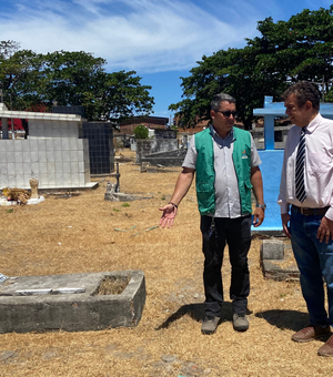 Defensoria Pública cobra medidas após inspeção em três cemitérios de Maceió
