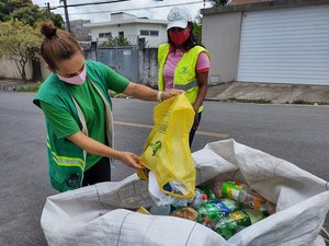 Cooperativas recolhem mais de 120 toneladas de recicláveis por mês em Maceió