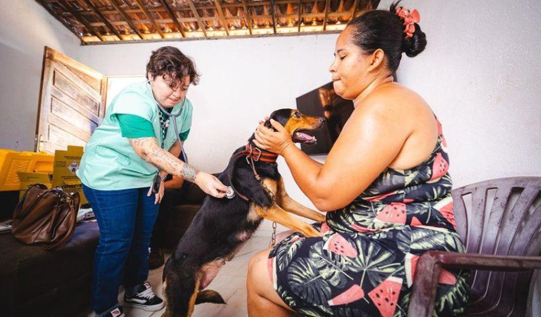 Serviços veterinários são oferecidos a famílias em situação de vulnerabilidade em Maceió