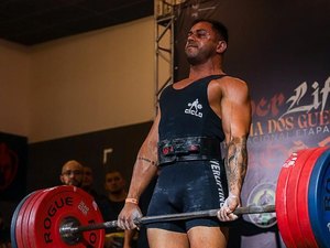 Anderson Silva faz história e se torna o primeiro alagoano campeão nordestino de powerlifting