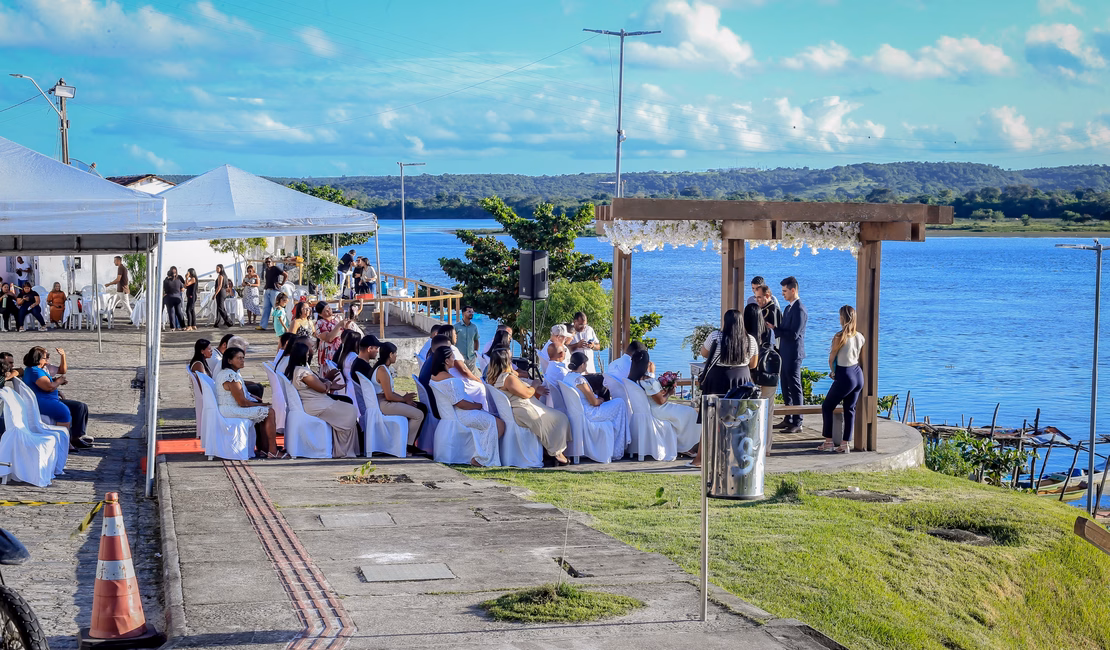 Casais penedenses dizem ‘sim’ às margens do Rio São Francisco