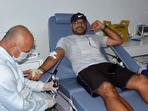 Hemoal realiza ações para coleta de sangue em Maceió e em mais dois municípios