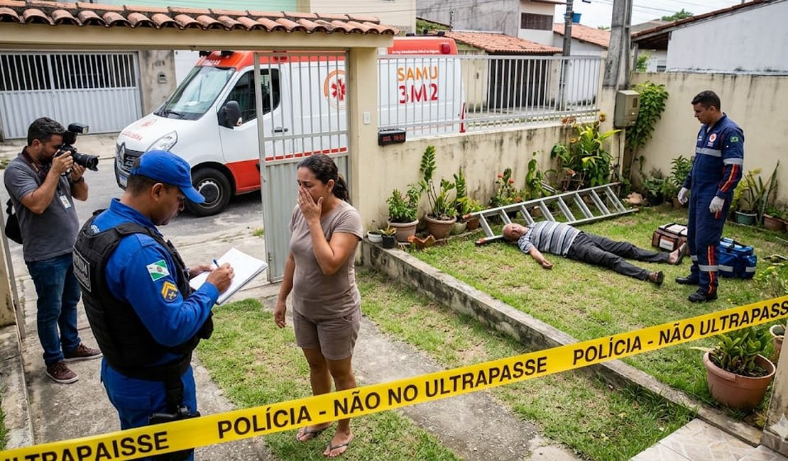 Homem é encontrado morto no quintal de casa no bairro da Pajuçara, em Maceió