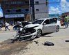 [Vídeo] Colisão entre veículos deixa motoqueiro ferido em Maragogi