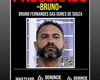 Disque Denúncia divulga cartaz para encontrar goleiro Bruno, foragido da Justiça do Rio