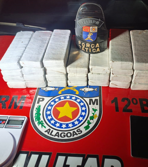 PM apreende 33 armas de fogo e 71,5 Kg de drogas na última semana em Alagoas