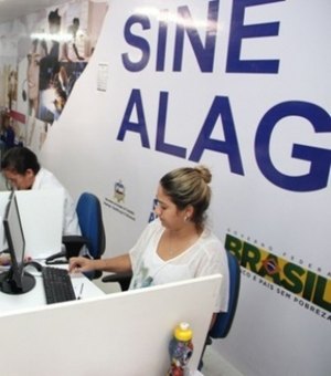 Sine Alagoas oferece mais de 40 vagas de emprego na capital e no interior
