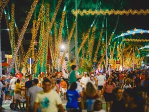 Iluminação cênica do Natal de Todos Nós, em Maceió, segue até quinta (15)