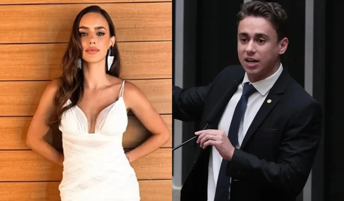 Bruna Biancardi agradece presente enviado por Nikolas Ferreira