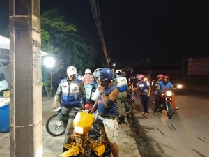 Operação flagra 30 condutores de veículos inabilitados em Arapiraca