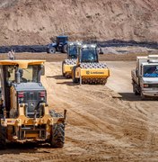 Primeiro trecho da rodovia da AL-102 atinge 80% das obras