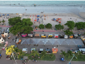 MPF define prazo final para retirada de food trucks da orla de Pajuçara