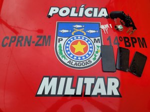 Adolescente suspeito de homicídio em Maceió é detido com arma e drogas em Jacuípe